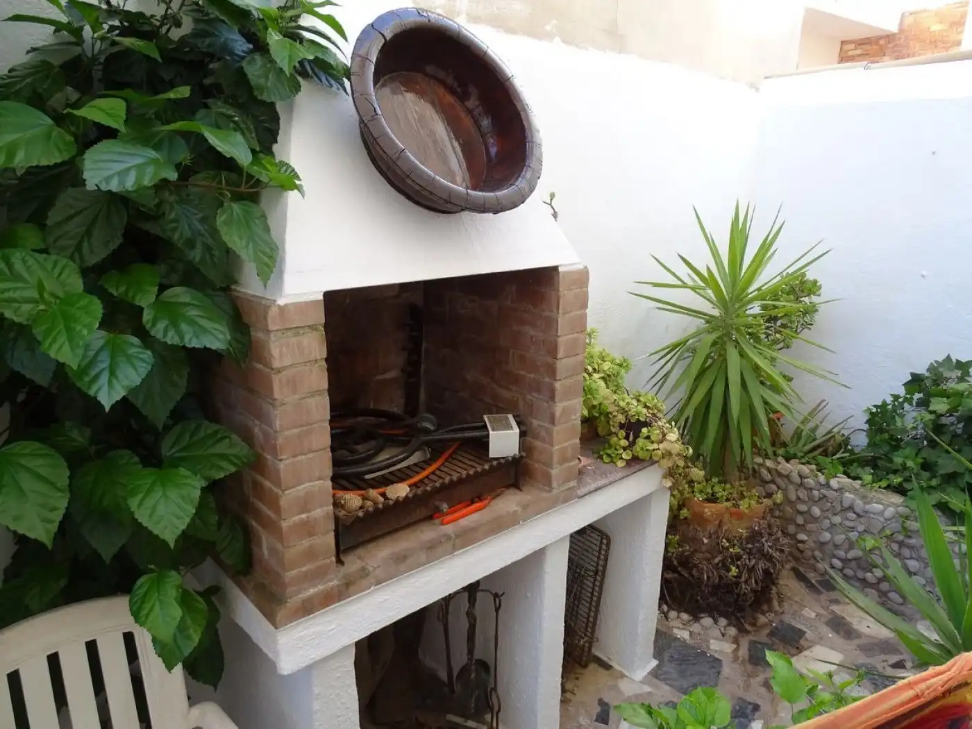 Jardí de Casa o xalet en venda en La Ràpita amb Aire condicionat, Terrassa i Moblat