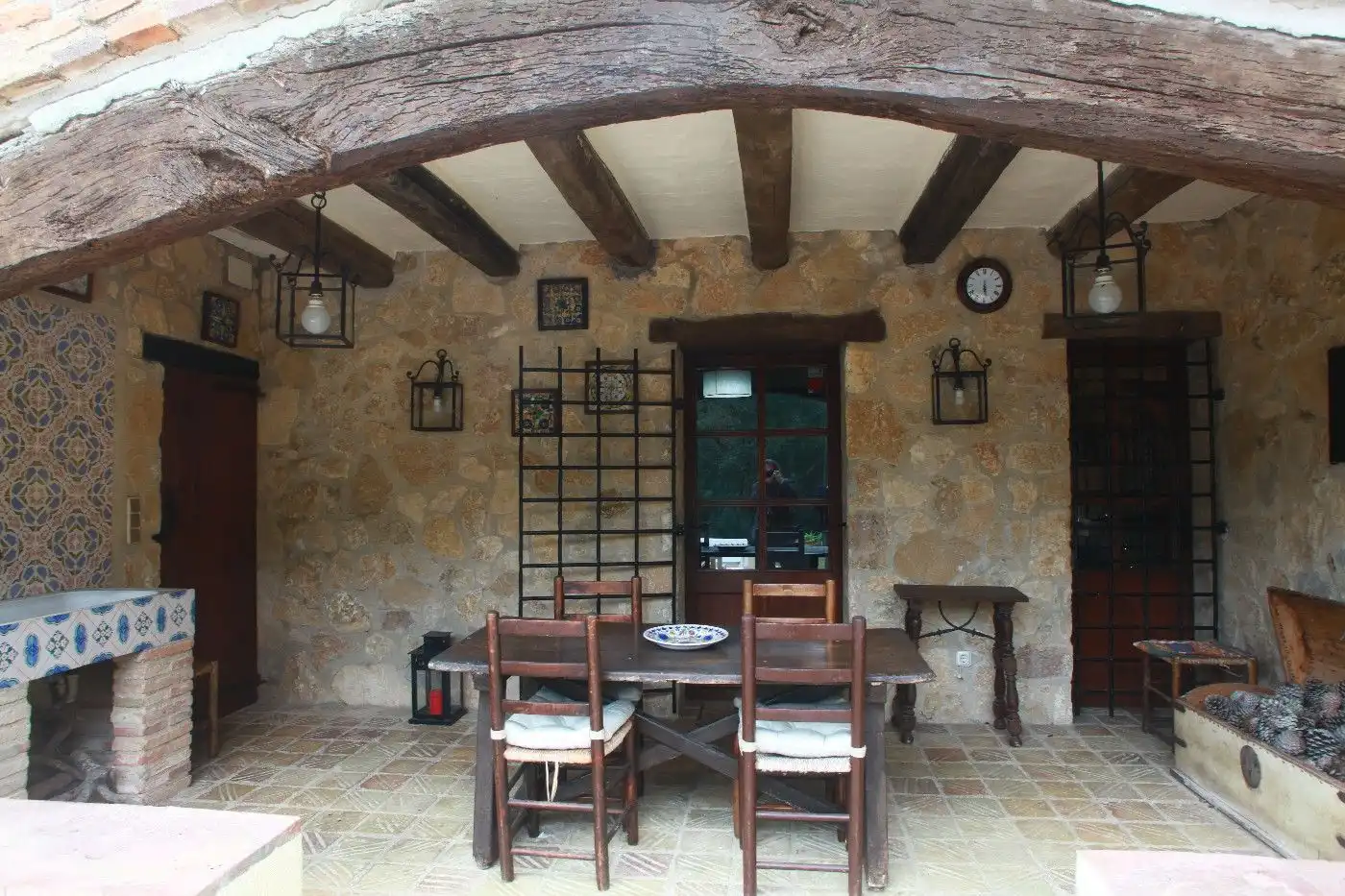 Terrasse von Country house zum Verkauf in Santa Cristina d'Aro mit Terrasse, Abstellraum und Schwimmbad