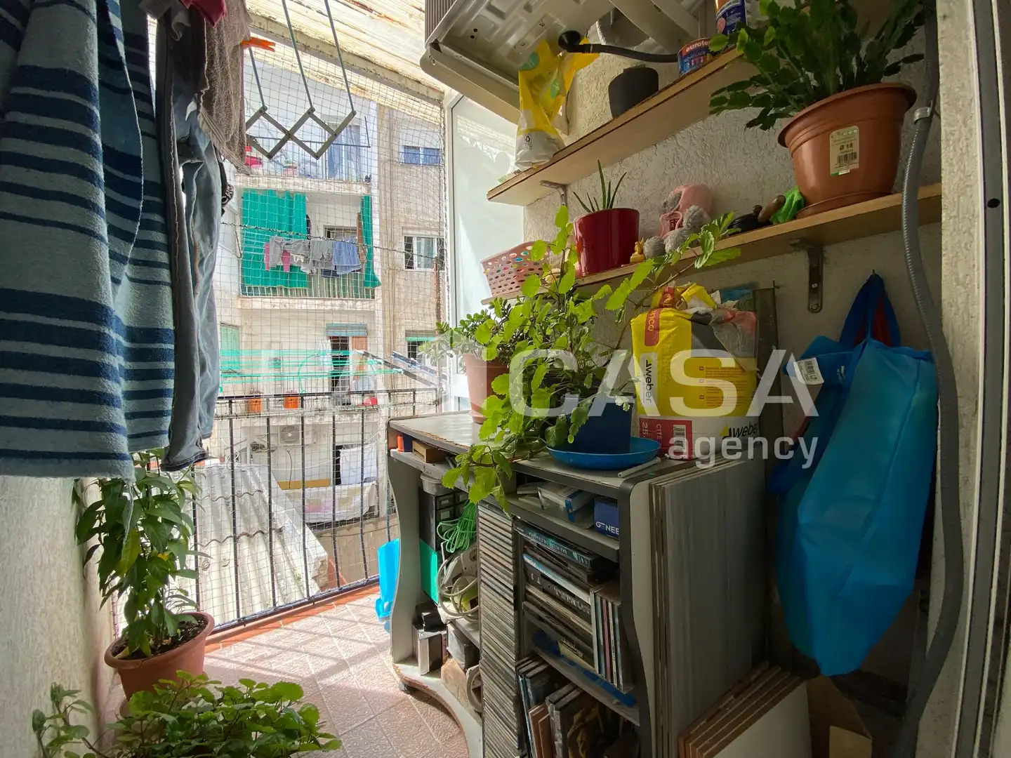 Terrasse von Wohnung zum Verkauf in Santa Coloma de Gramenet mit Heizung und Balkon