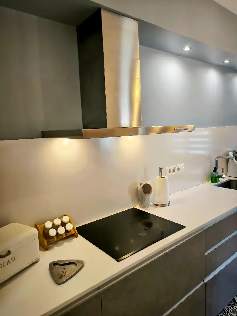 Cocina de Casa adosada en venta en Lliçà d'Amunt con Aire acondicionado, Calefacción y Jardín privado