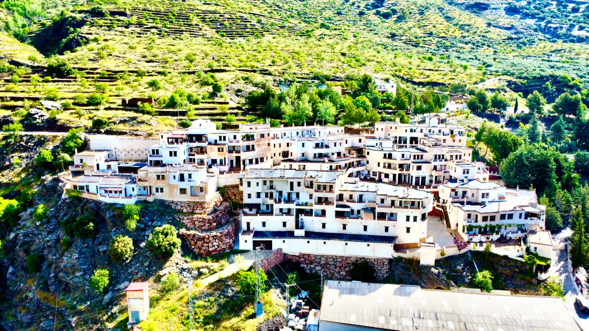 Vista exterior de Apartamento en venta en Ohanes con Calefacción, Terraza y Amueblado