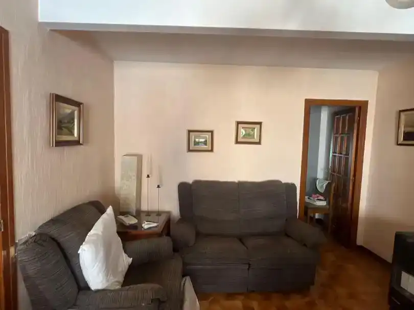 Sala d'estar de Pis de lloguer en Tortosa amb Aire condicionat i Moblat