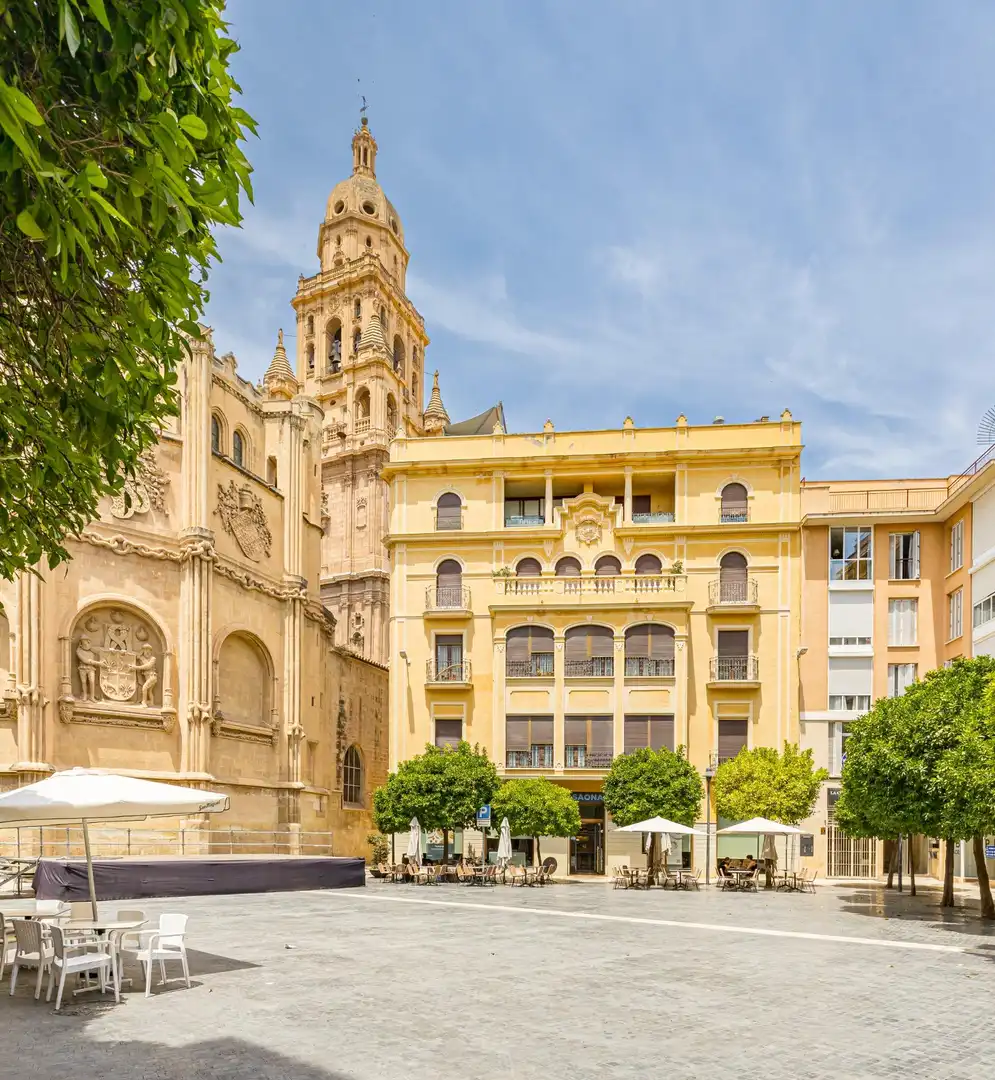 Exterior view of Flat for sale in Murcia  with Air Conditioner, Storage room and Balcony