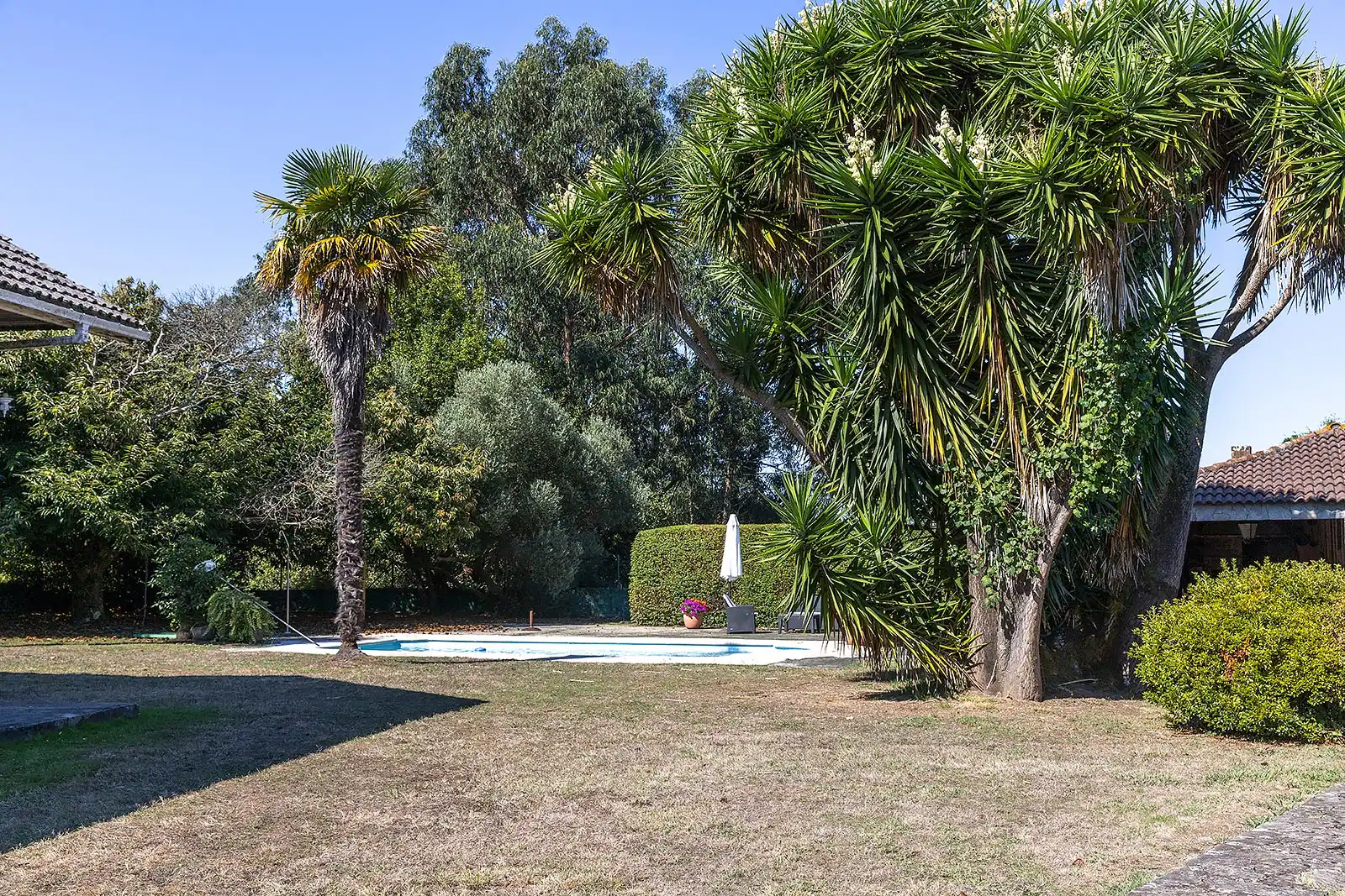 Piscina de Casa o chalet en venta en Oleiros con Calefacción, Jardín privado y Piscina
