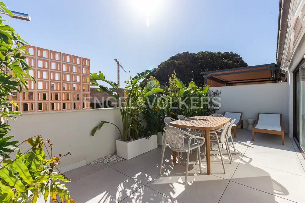 Terraza de Ático de alquiler en Valencia con Aire acondicionado, Calefacción y Terraza