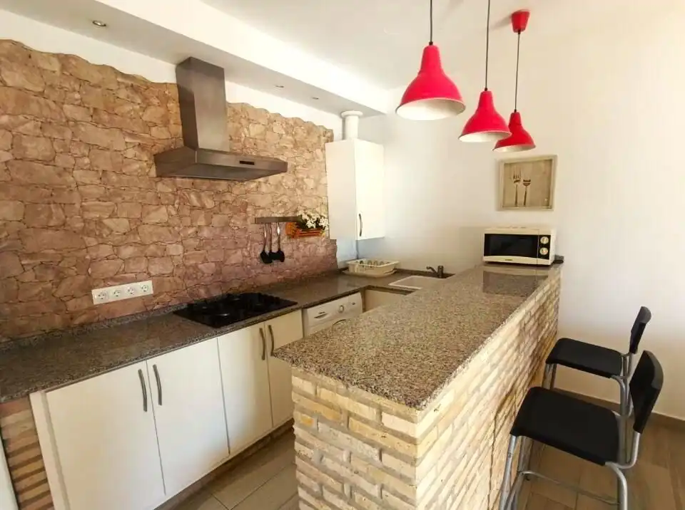 Kitchen of Houses for sale in Barbate  with Private garden and Furnished