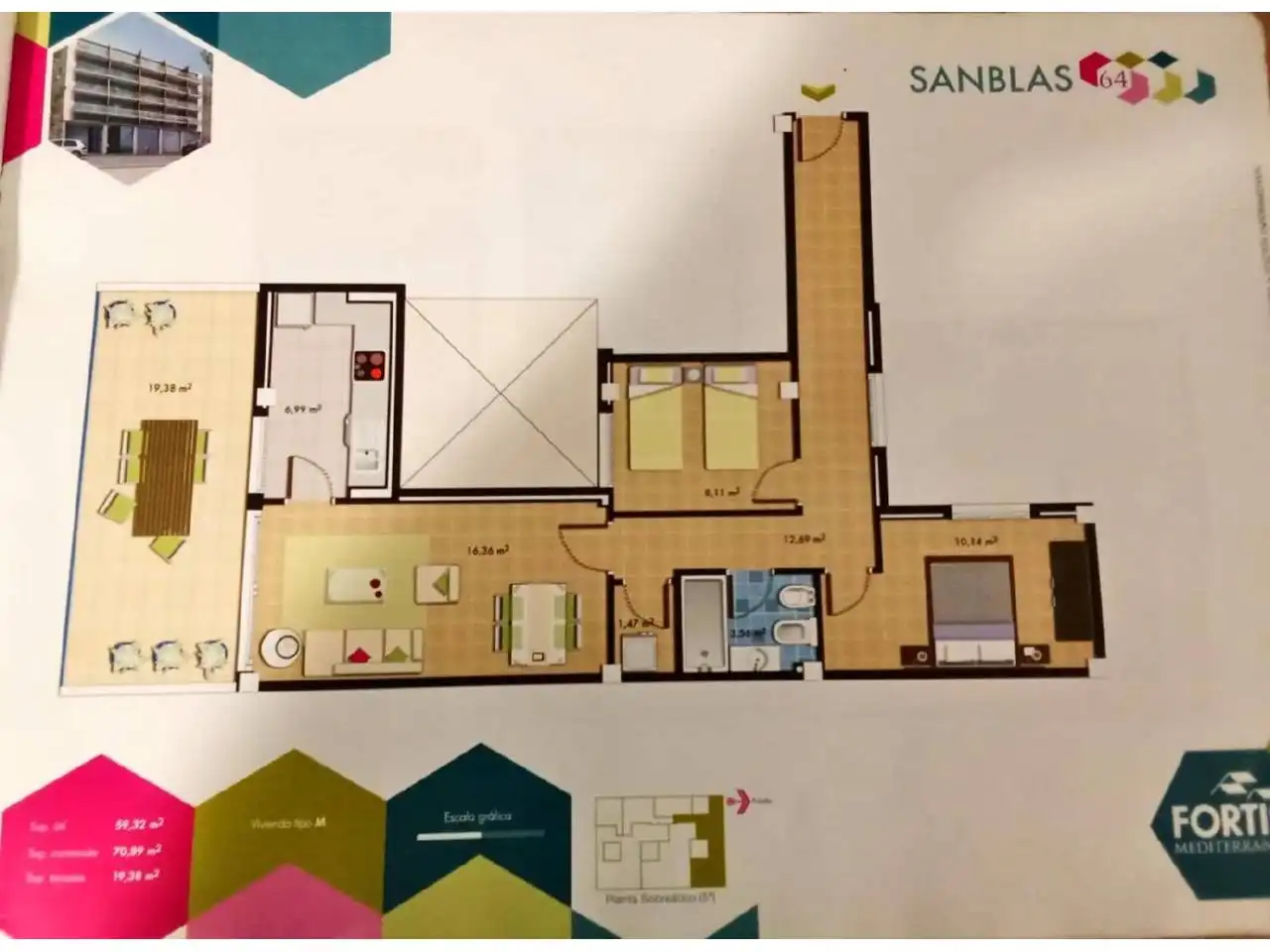 Attique avec ascenseur à vendre à Calle Sant Blas, imagen 12