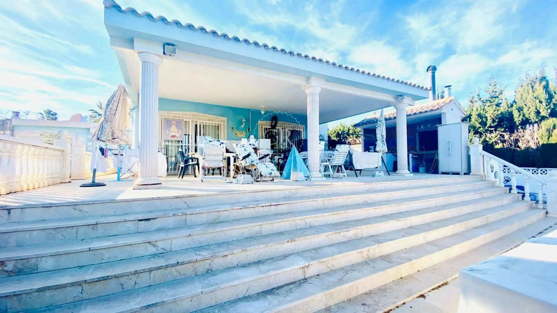 Terrace of Houses for sale in L'Alfàs del Pi  with Air Conditioner, Heating and Private garden
