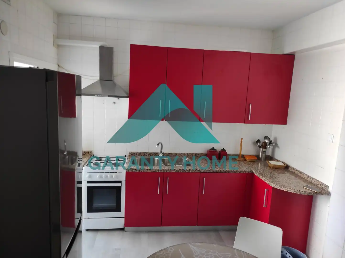 Cocina de Piso de alquiler en Cáceres con Calefacción y Amueblado