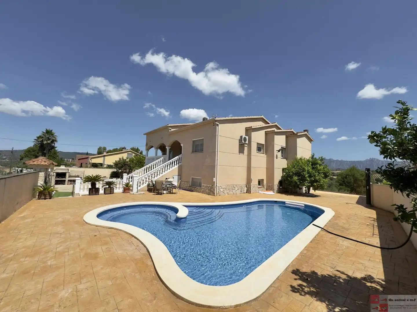 Swimming pool of Houses for sale in Piera  with Air Conditioner, Heating and Terrace