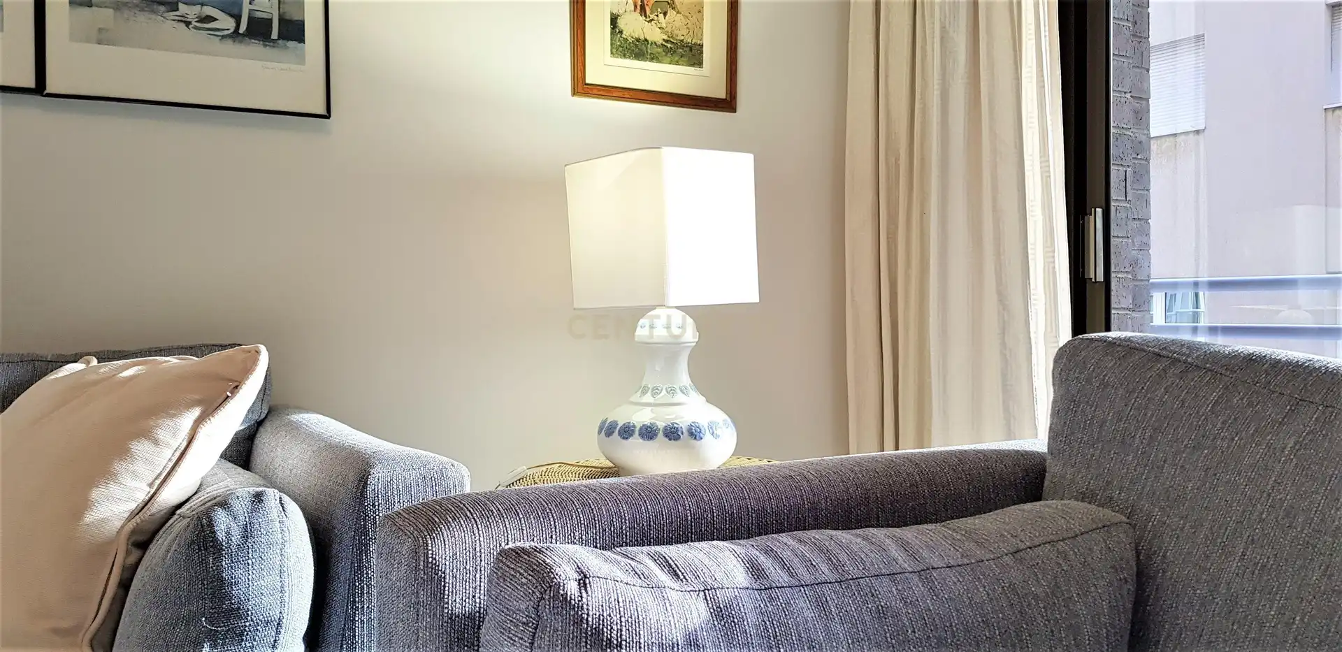 Sala d'estar de Apartament de lloguer en Málaga amb Aire condicionat