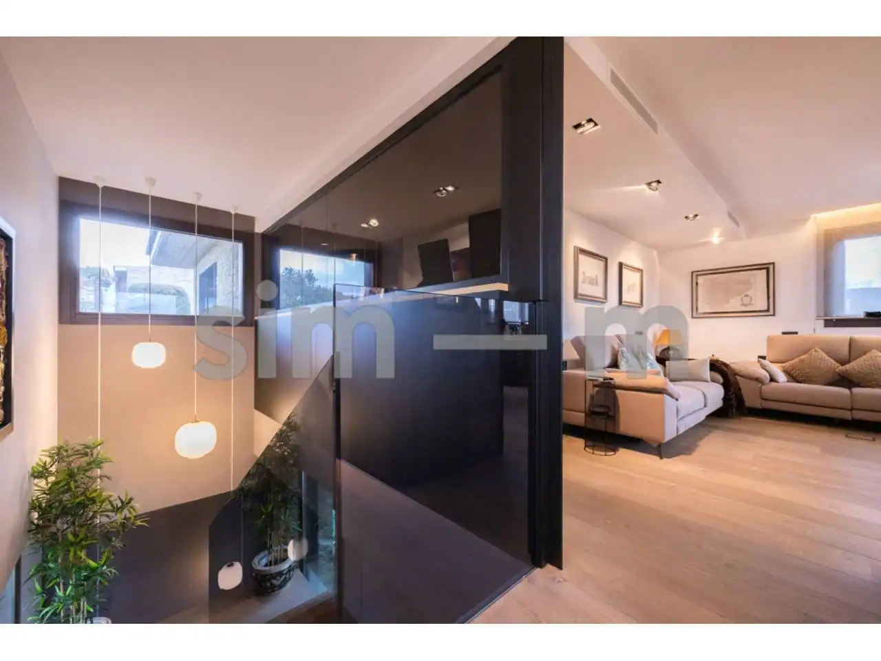 Sala de estar de Casa o chalet en venta en Sant Julià de Vilatorta con Aire acondicionado, Calefacción y Jardín privado