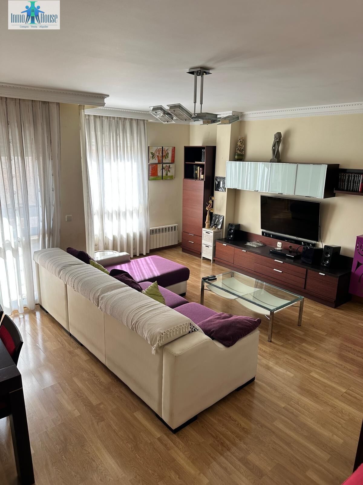Sala de estar de Piso en venta en  Albacete Capital con Aire acondicionado, Calefacción y Trastero