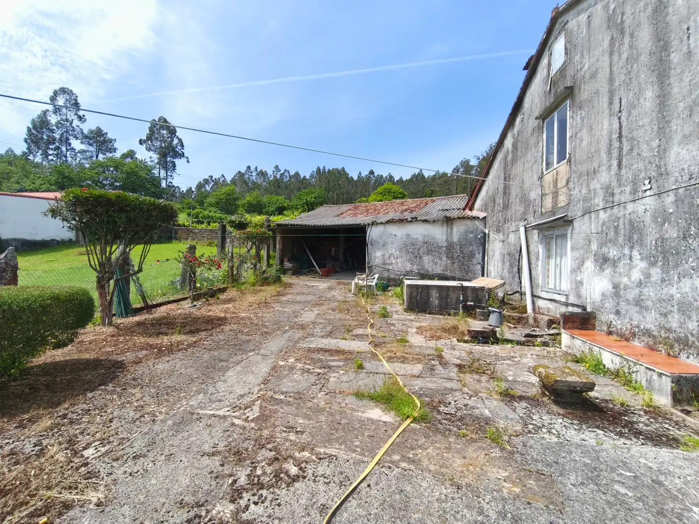 Jardí de Casa o xalet en venda en Santiago de Compostela  amb Jardí privat, Terrassa i Traster