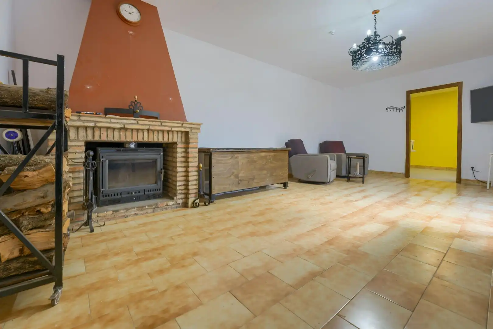 Sala d'estar de Casa o xalet en venda en Carrión de los Céspedes