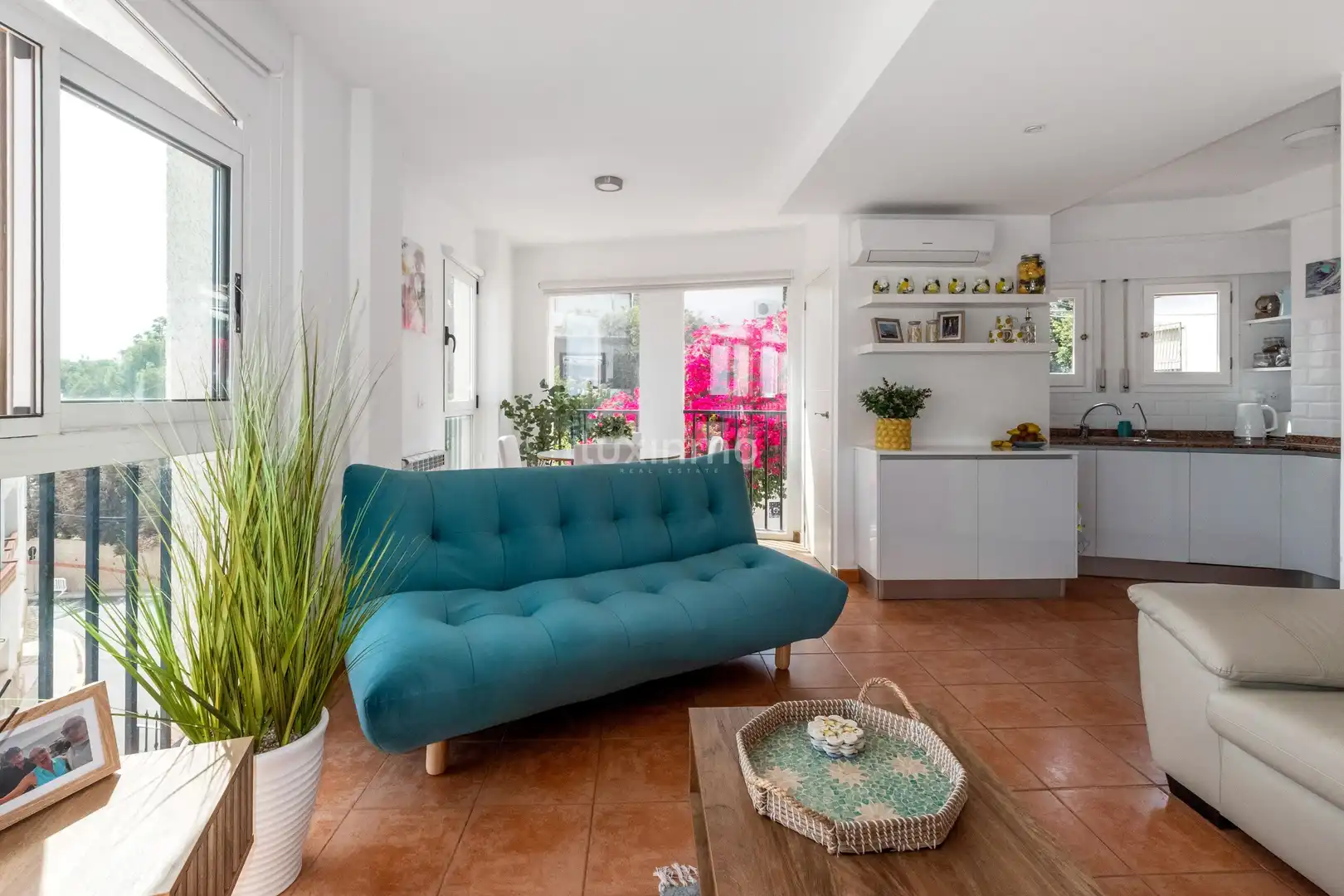 Sala de estar de Ático en venta en Altea con Aire acondicionado, Terraza y Balcón