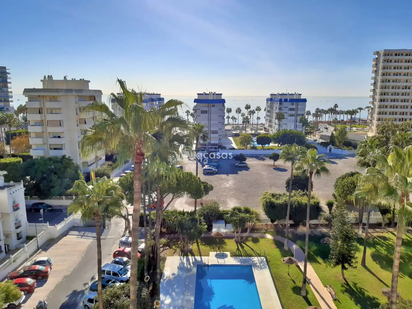 Vista exterior de Apartament en venda en Torrequebrada