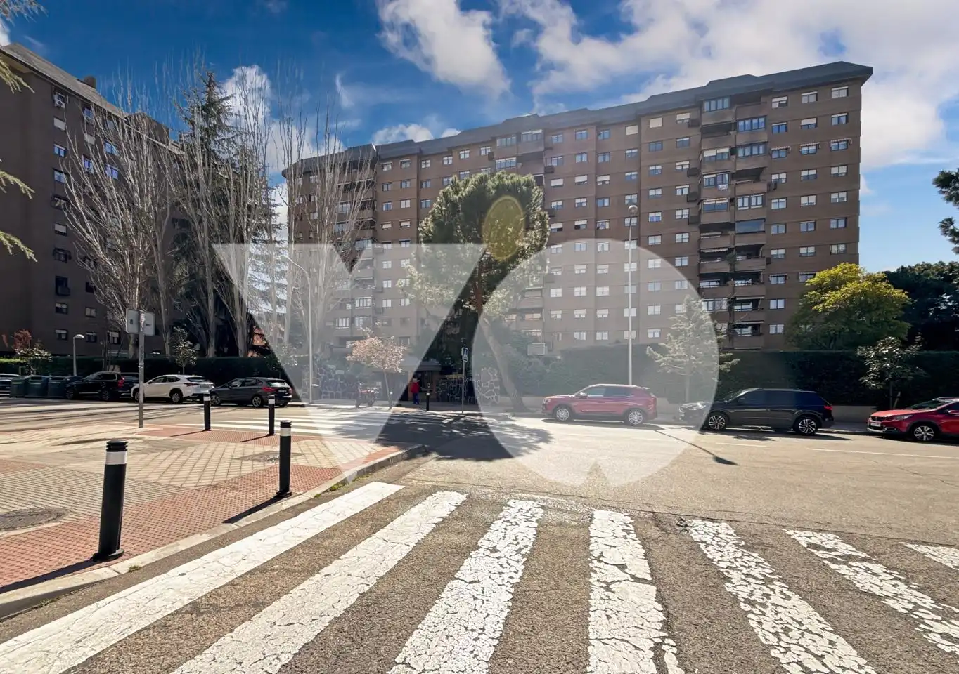 Vista exterior de Pis en venda en Madrid amb Aire condicionat i Terrassa