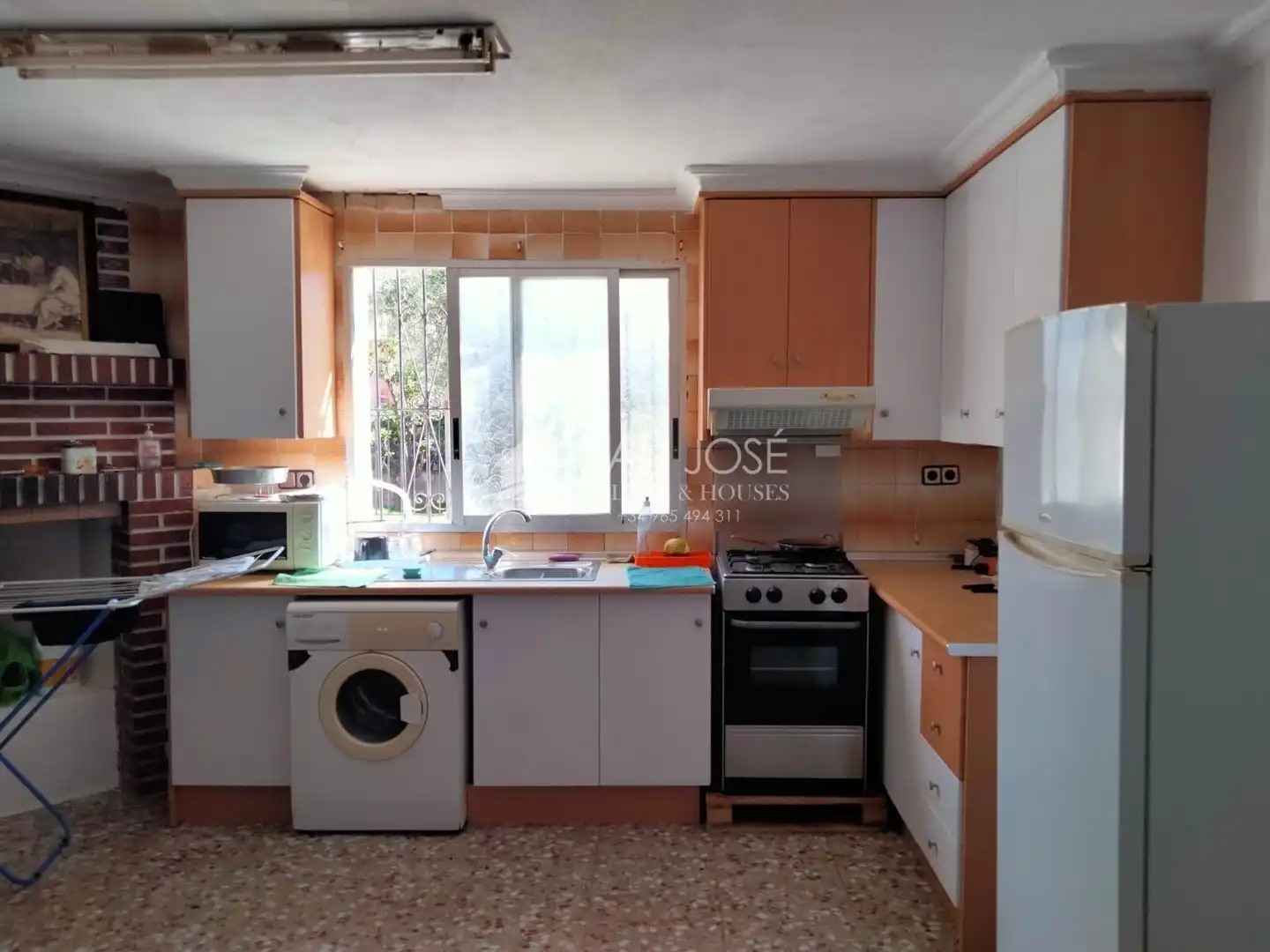 Cuina de Casa o xalet en venda en Elche / Elx amb Jardí privat, Terrassa i Traster