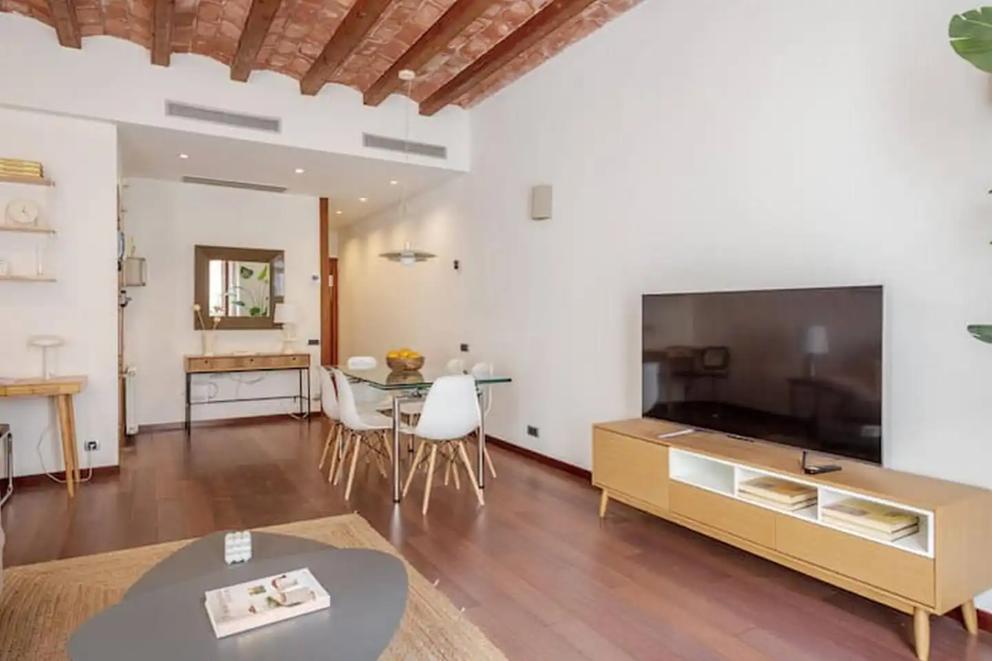 Sala de estar de Piso de alquiler en Barcelona