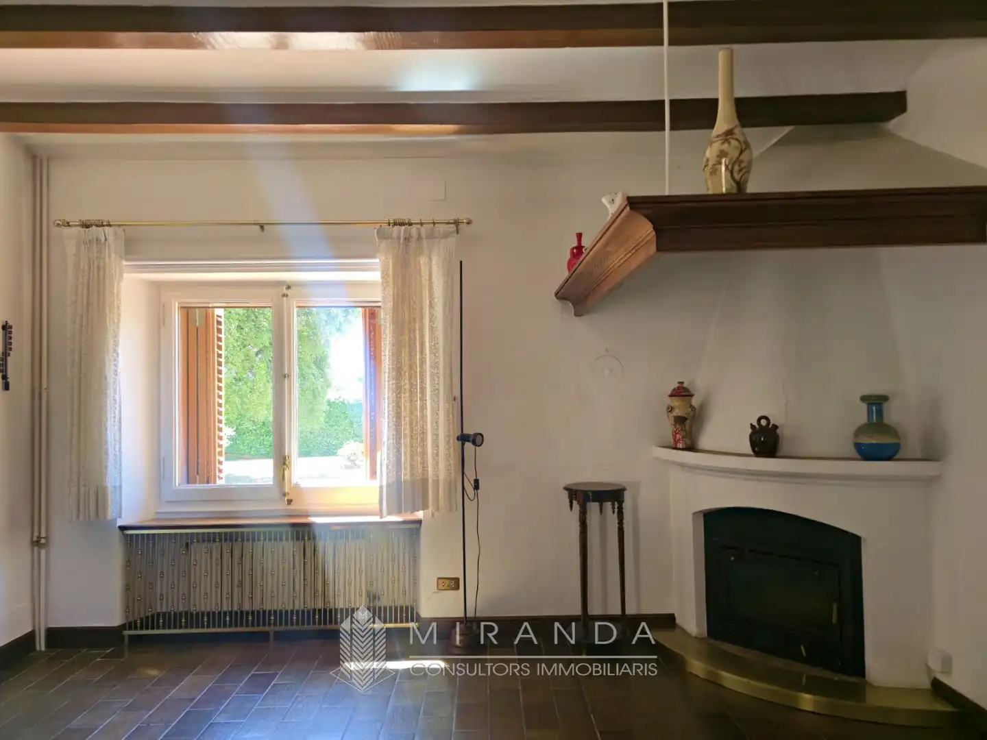 Sala de estar de Casa o chalet en venta en Les Franqueses del Vallès con Calefacción, Jardín privado y Terraza
