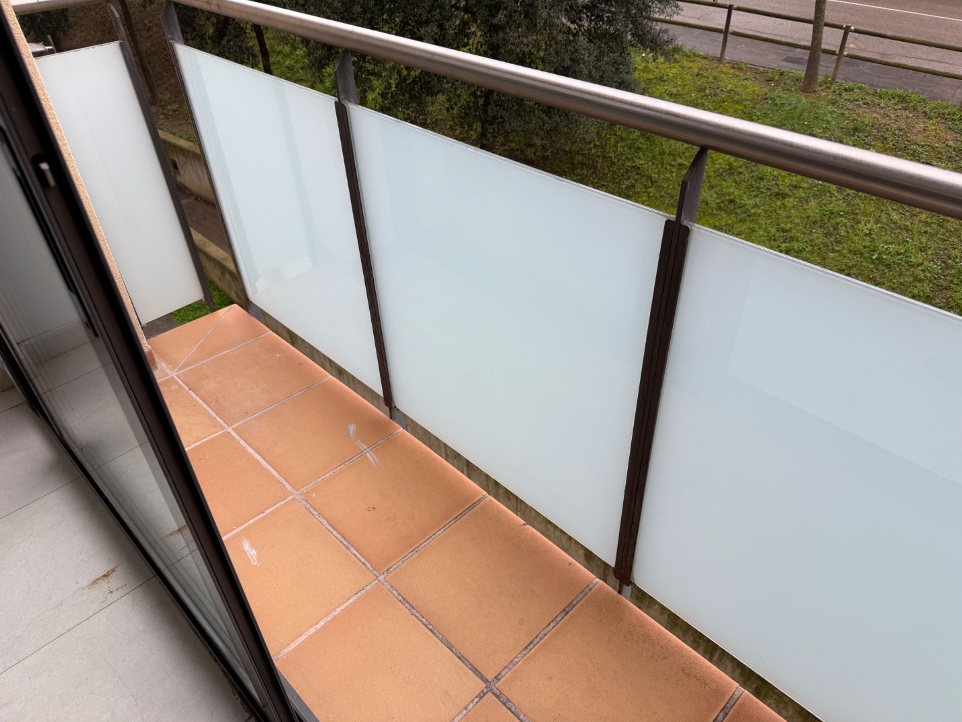 Balcony of Flat for sale in Olot  with Air Conditioner, Heating and Oven