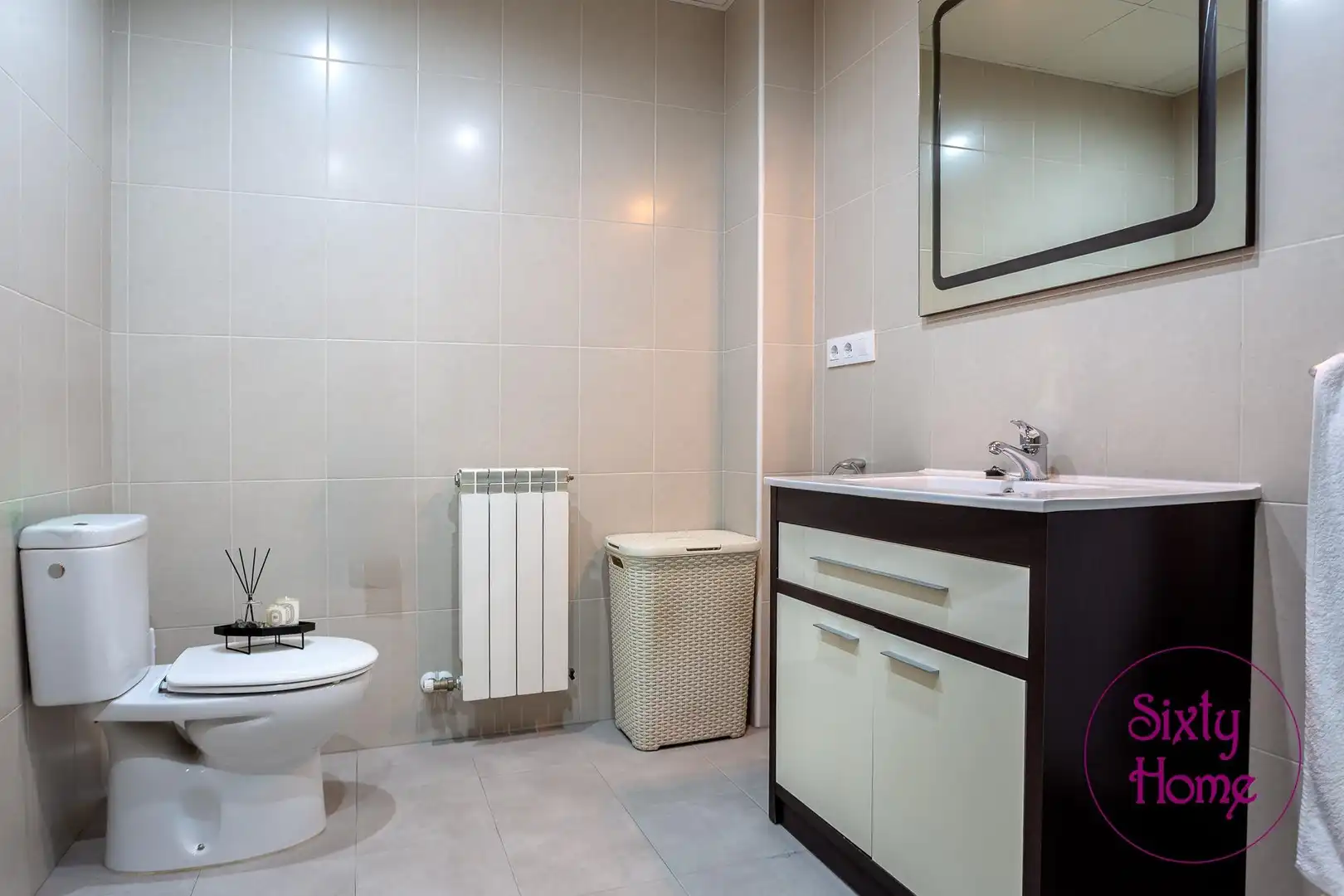 Bathroom of Flat for sale in Andorra (Teruel)  with Heating, Parquet flooring and Terrace