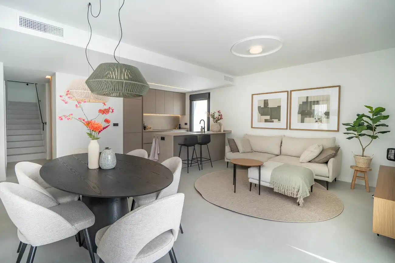 Sala de estar de Casa o chalet en venta en Rojales con Piscina