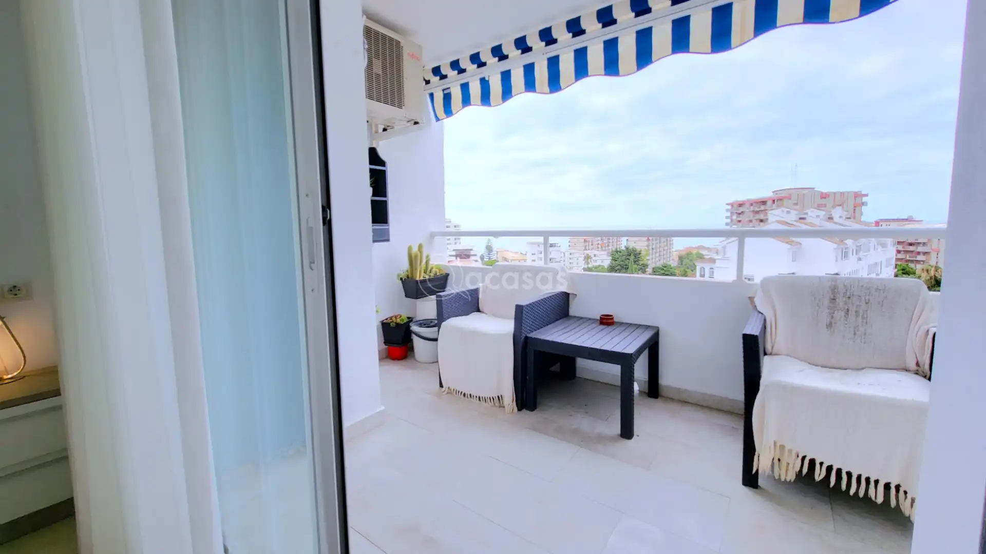 Terrassa de Apartament en venda en Benalmádena amb Aire condicionat, Calefacció i Terrassa