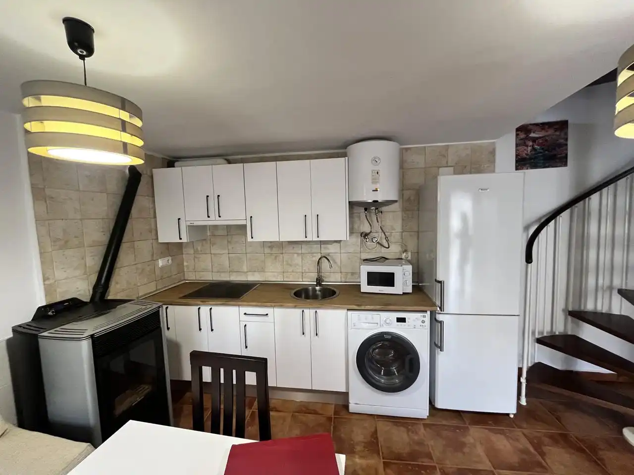 Cuina de Finca rústica en venda en La Pesga , Cáceres