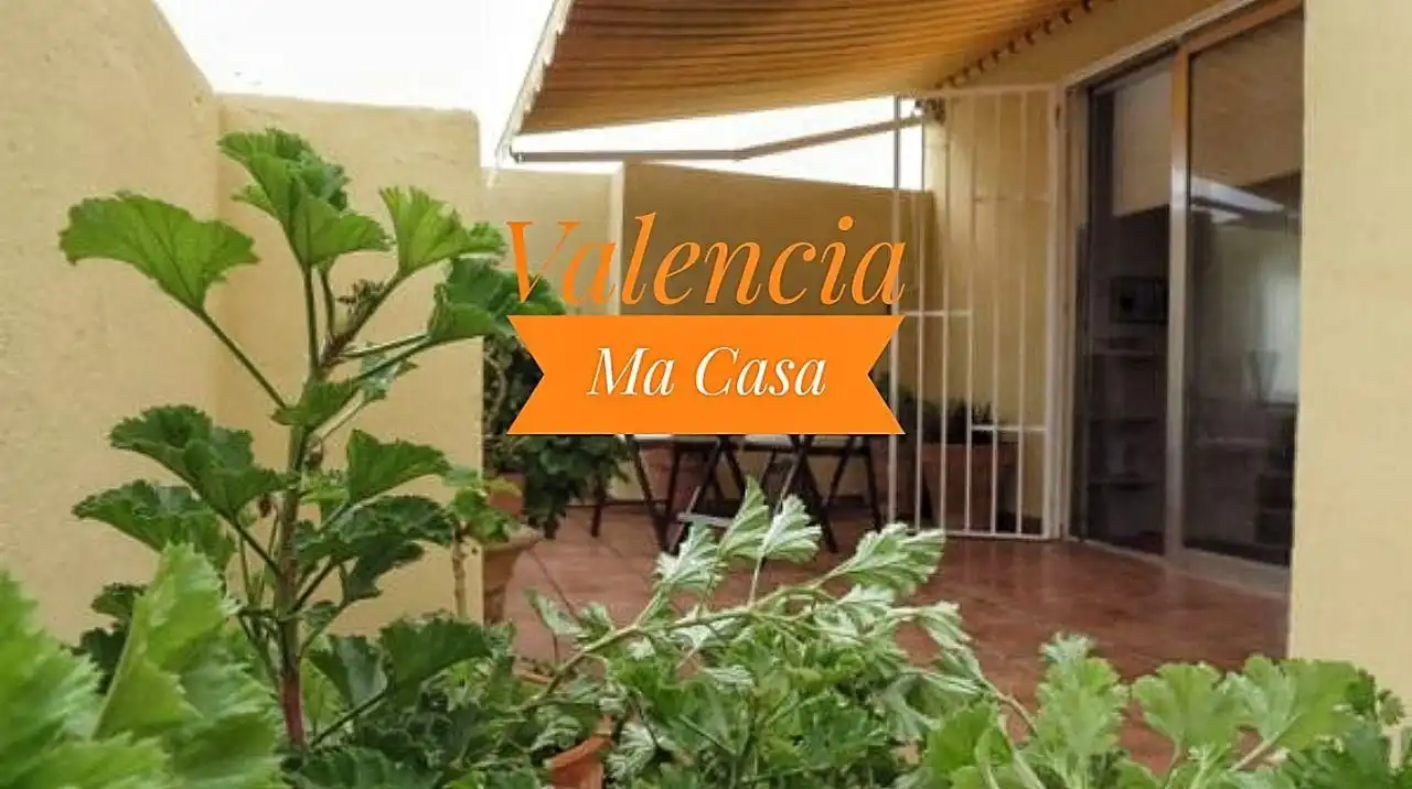 Dachboden zur Miete in Valencia mit Klimaanlage, Heizung und Terrasse