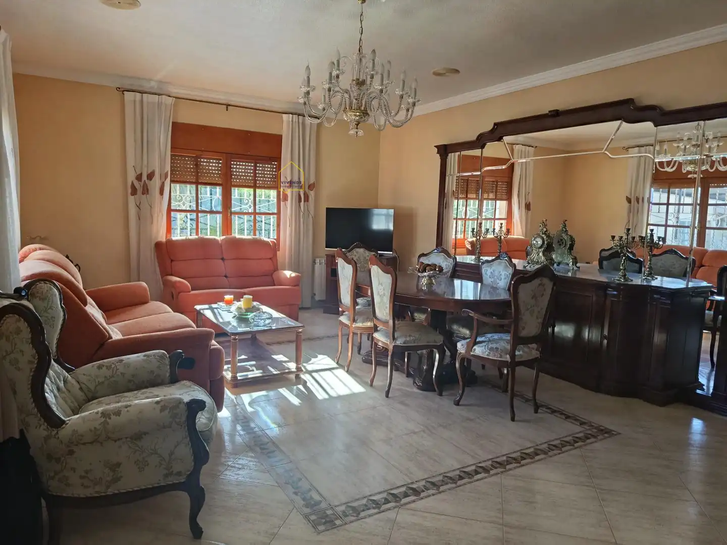 Sala de estar de Casa o chalet en venta en Lorca con Jardín privado, Terraza y Trastero