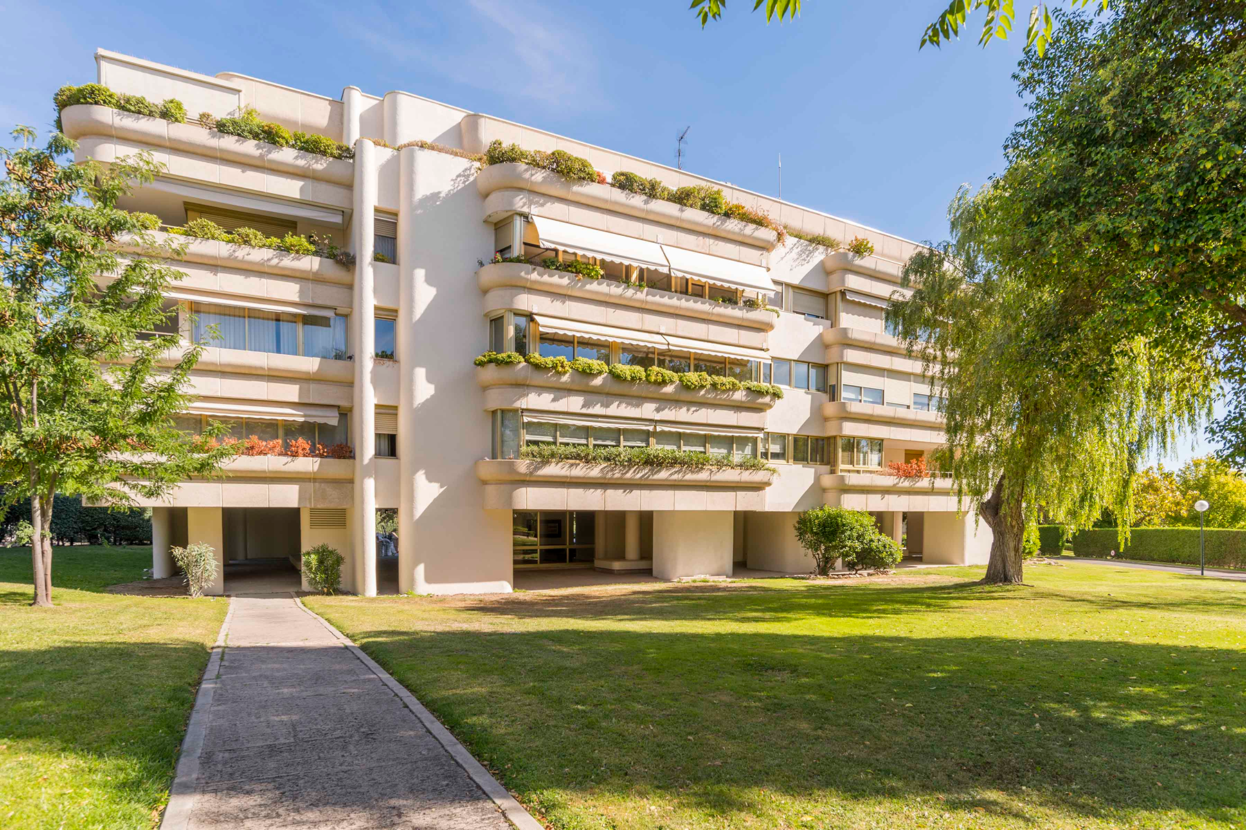 Vista exterior de Apartament de lloguer en La Moraleja amb Aire condicionat, Calefacció i Terrassa