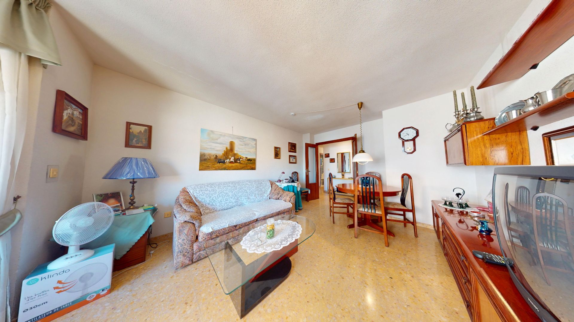 Sala d'estar de Àtic en venda en Sant Joan d'Alacant amb Moblat, Forn i Rentadora