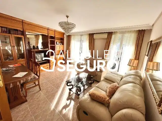 Sala de estar de Piso de alquiler en Fuenlabrada con Aire acondicionado, Calefacción y Terraza