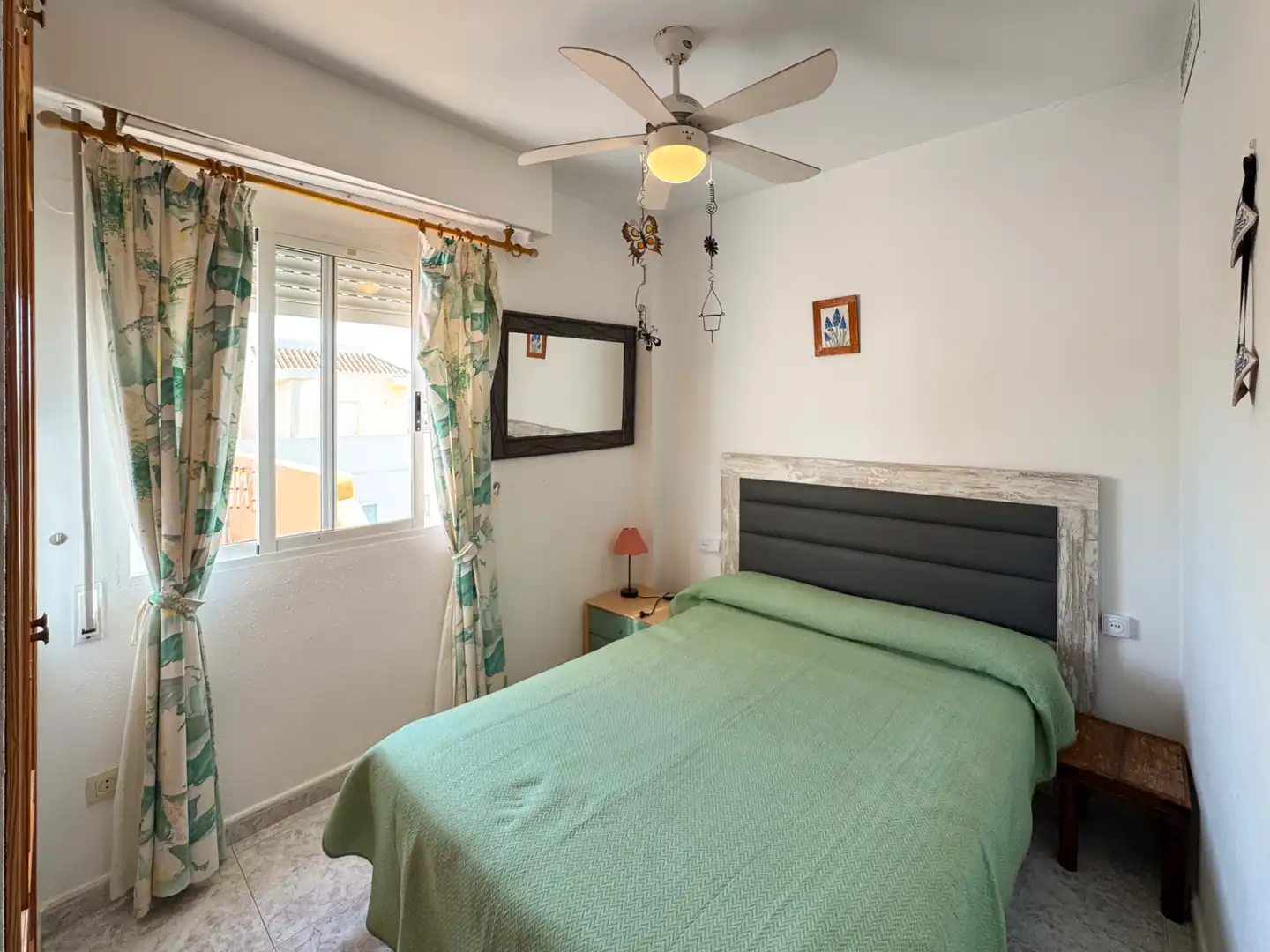 Bedroom of Apartments for rent in Dénia  with Air Conditioner, Terrace and Furnished