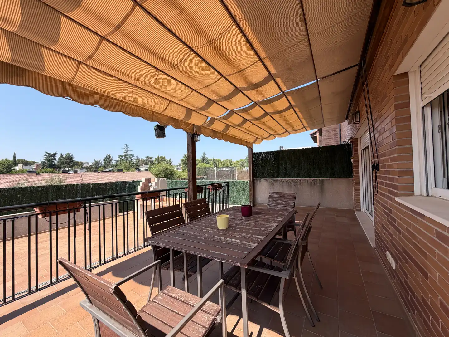 Terraza de Casa o chalet en venta en Colmenar Viejo con Calefacción, Jardín privado y Terraza
