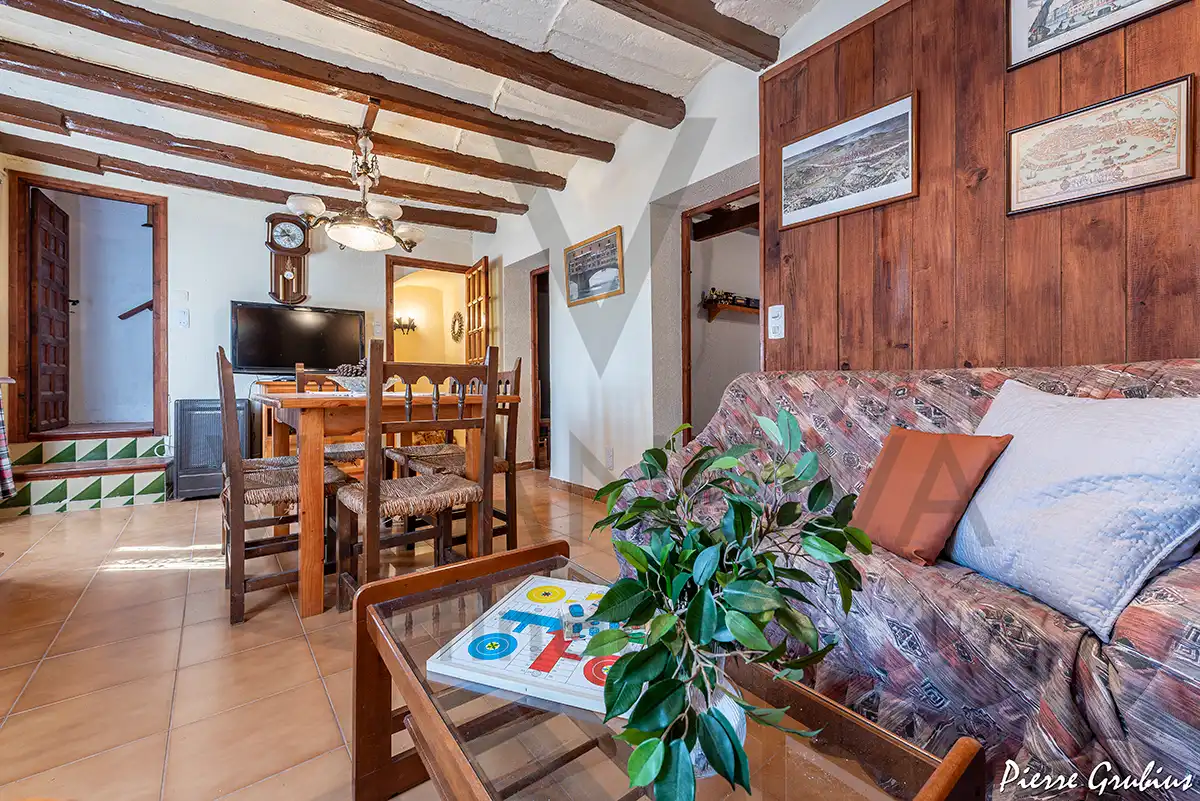 Sala d'estar de Finca rústica en venda en Montblanc amb Calefacció, Terrassa i Traster