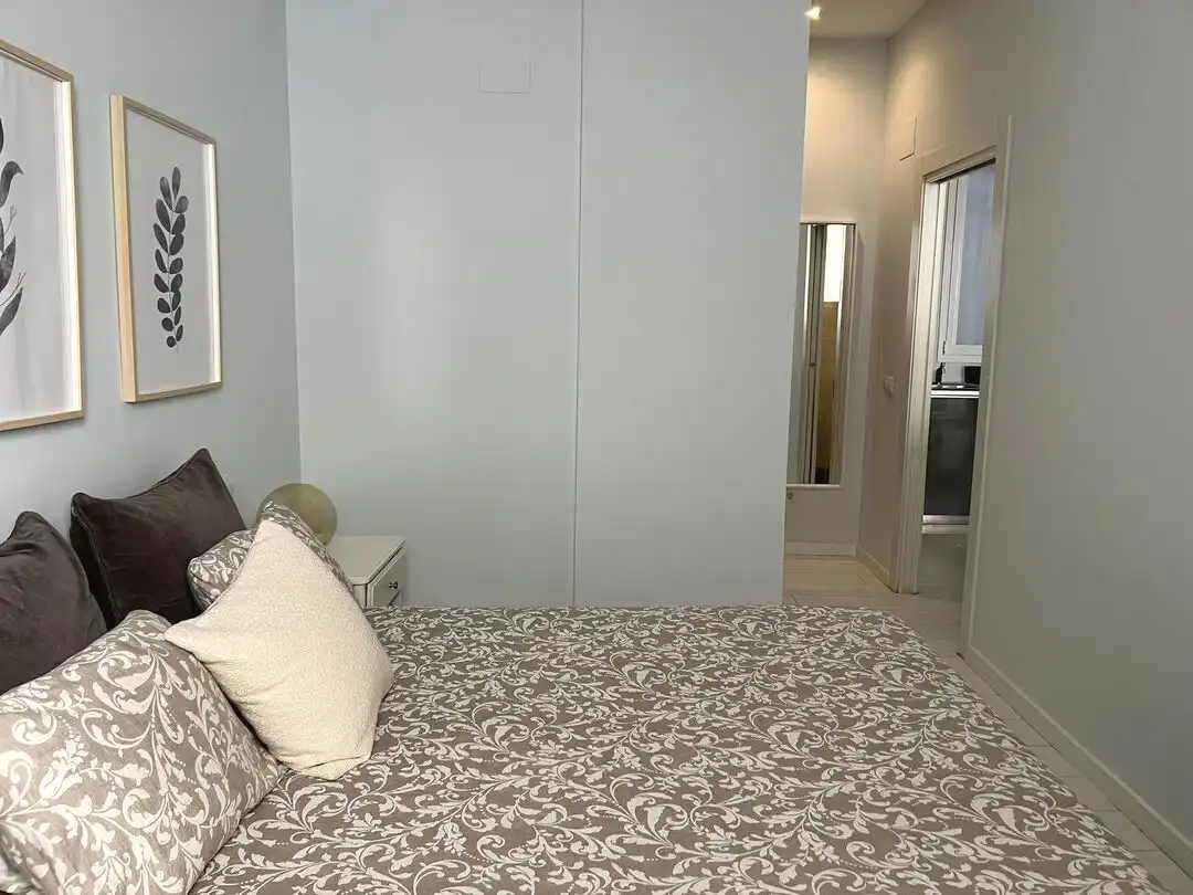 Bedroom of Flat for rent in Madrid  with Heating and Terrace