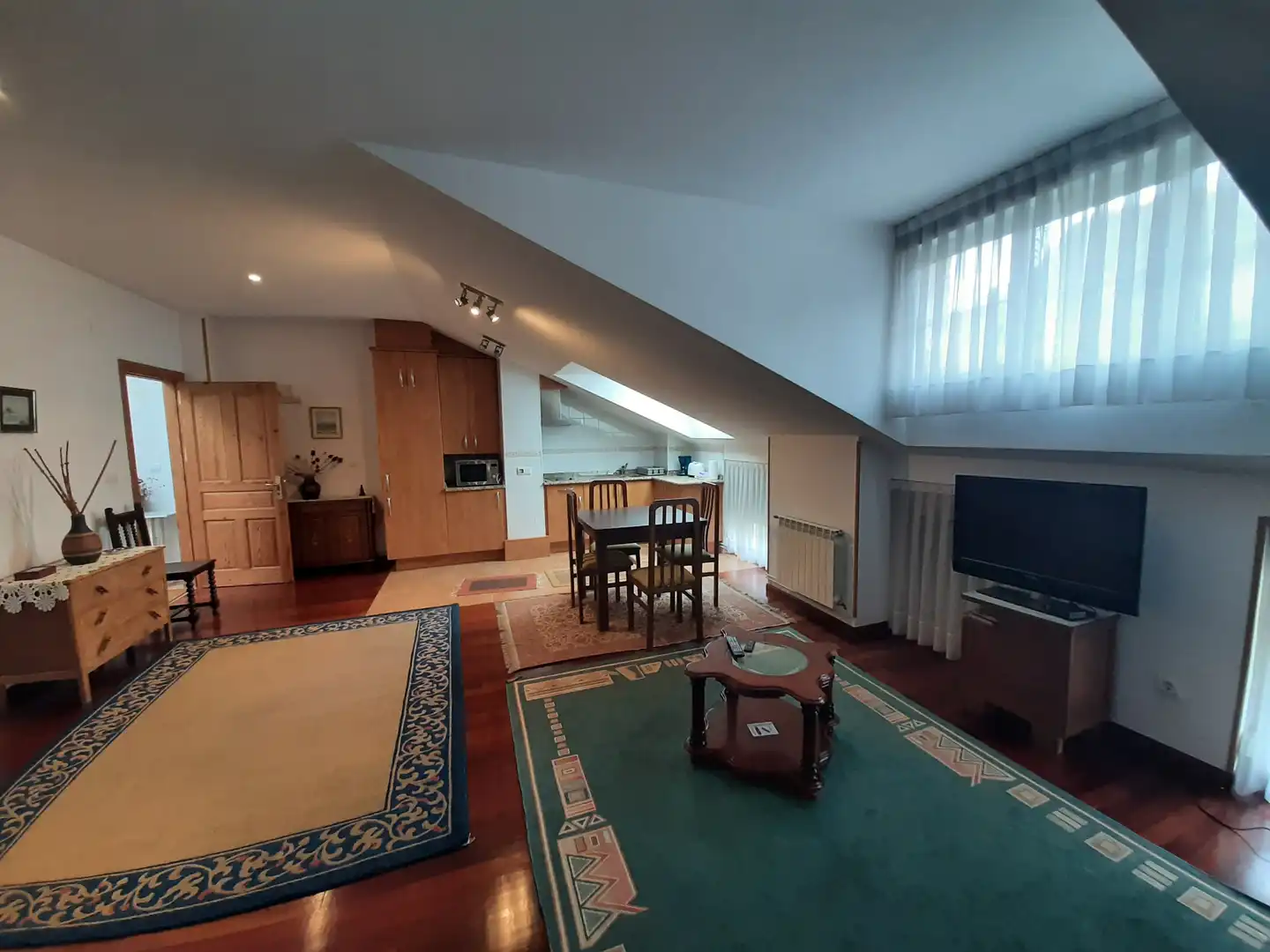 Living room of Attic for rent in Puente Viesgo  with Private garden, Furnished and Washing machine