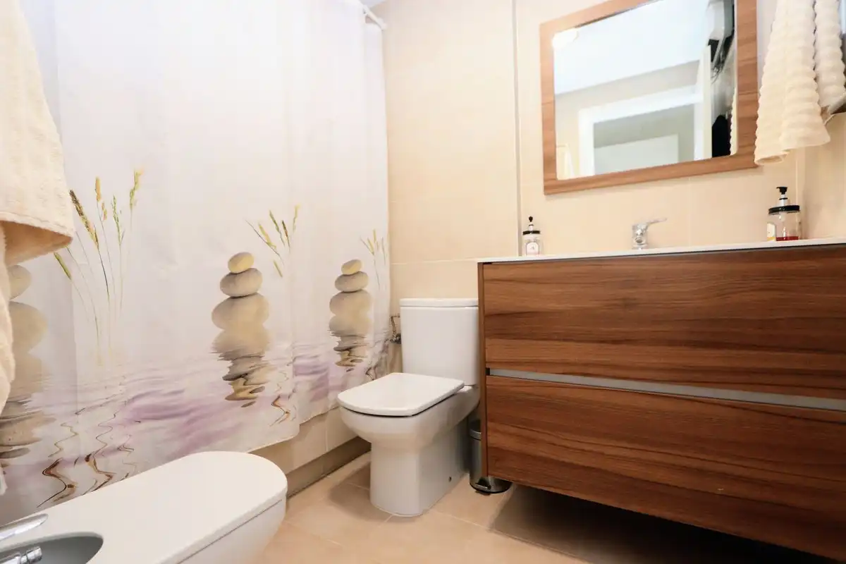 Bathroom of Apartments for sale in San Javier  with Air Conditioner and Community pool