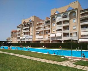 Swimming pool of Apartment for sale in El Portil  with Terrace, Storage room and Furnished