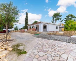 Exterior view of House or chalet for sale in San Vicente del Raspeig / Sant Vicent del Raspeig  with Heating, Private garden and Terrace