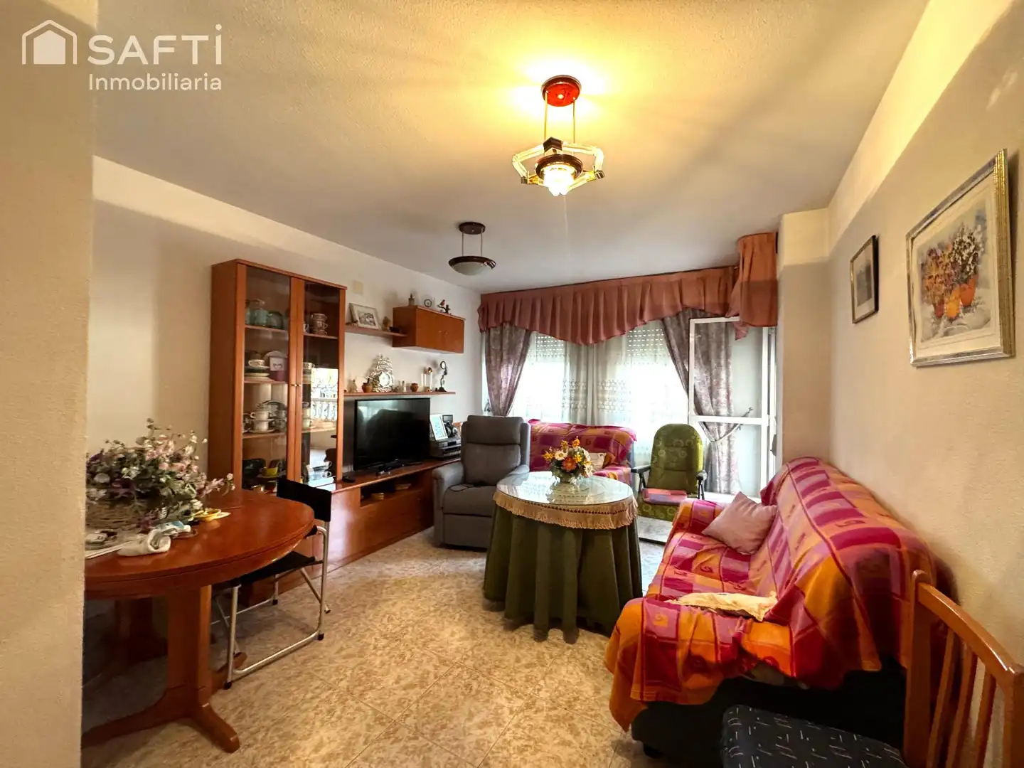 Wohnzimmer von Wohnung zum Verkauf in El Pinós / Pinoso mit Terrasse und Balkon