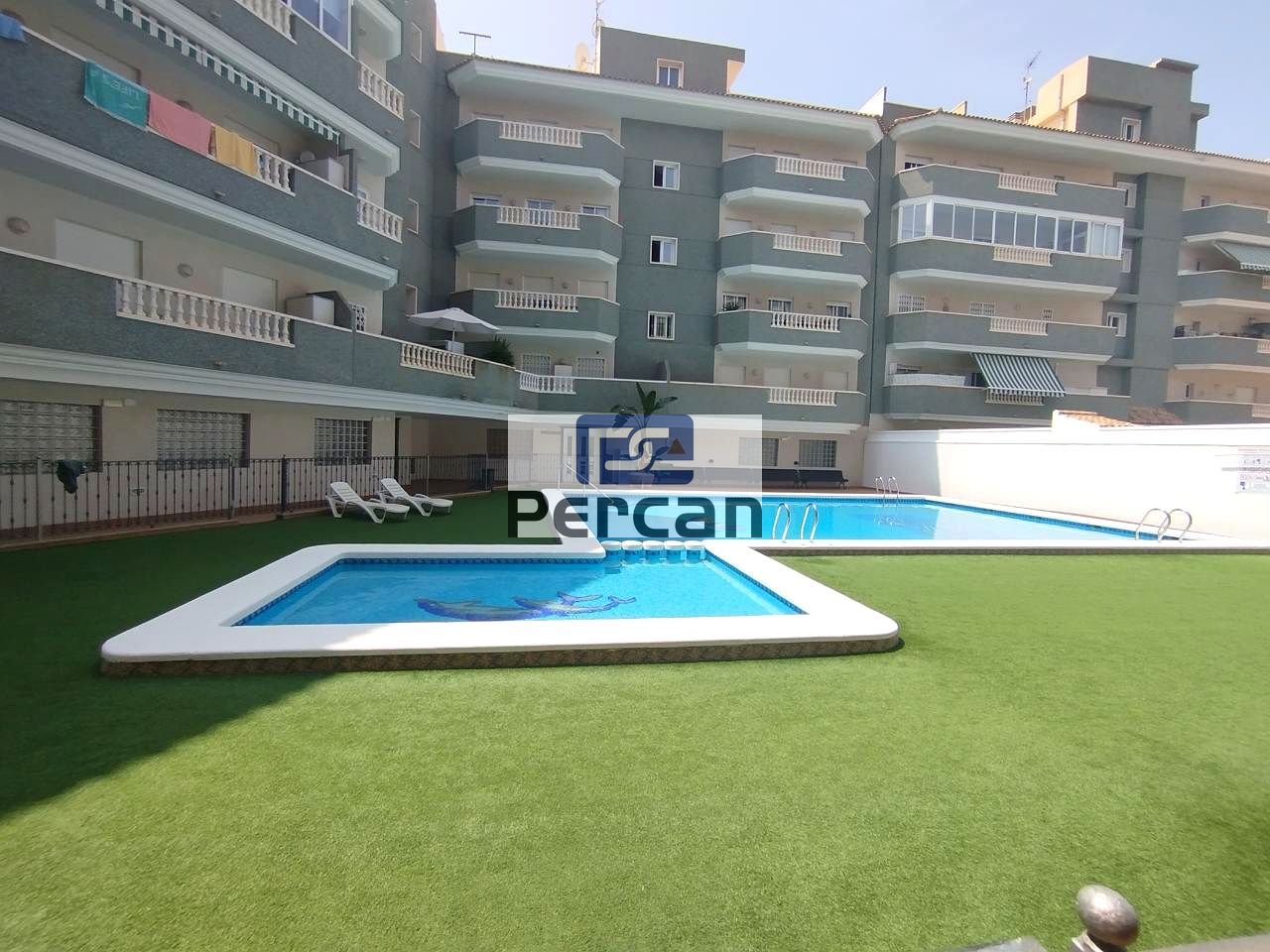 Swimming pool of Apartment for sale in El Campello  with Storage room, Furnished and Balcony