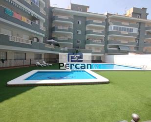 Swimming pool of Apartment for sale in El Campello  with Storage room, Furnished and Balcony
