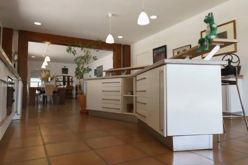 Cocina de Casa o chalet en venta en Santiago-Pontones con Aire acondicionado, Jardín privado y Terraza