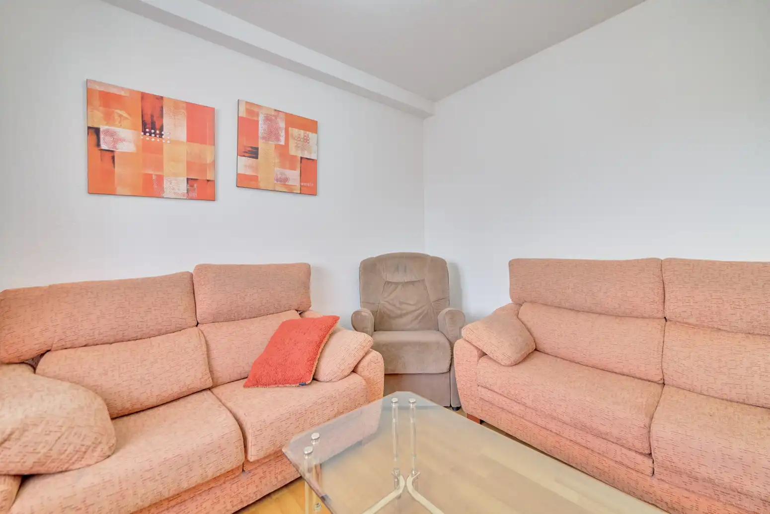 Living room of Flat for sale in  Pamplona / Iruña  with Heating and Terrace
