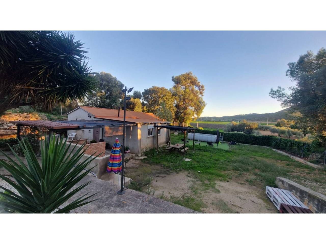 Jardí de Finca rústica en venda en Amposta amb Aire condicionat, Calefacció i Jardí privat