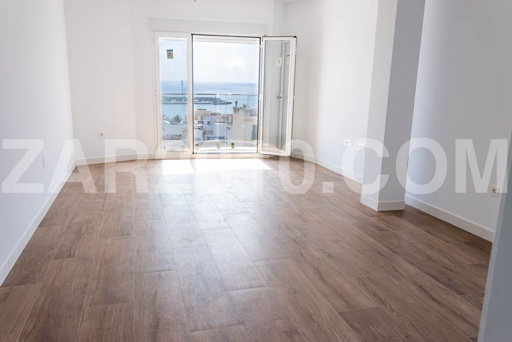 Wohnzimmer von Dachboden zum verkauf in Garrucha mit Terrasse und Balkon